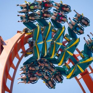 Thunderbird Launched wing roller coaster