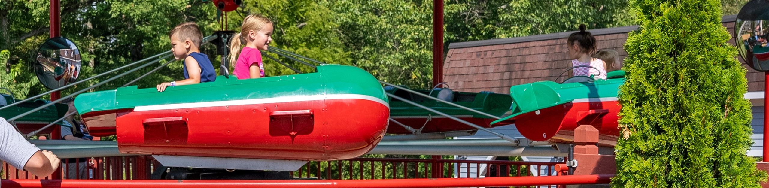 Comet's Rockets at Holiday World & Splashin' Safari in Santa Claus, Indiana.