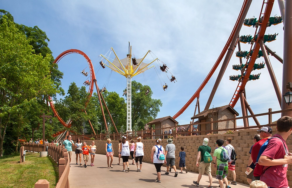 Crow's Nest at Holiday World & Splashin' Safari in Santa Claus, Indiana.