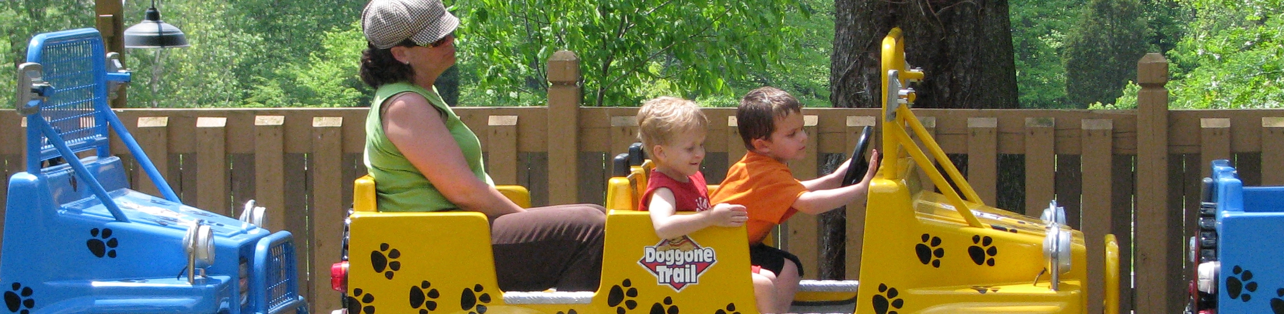 Doggone Trail at Holiday World & Splashin' Safari in Santa Claus, Indiana.