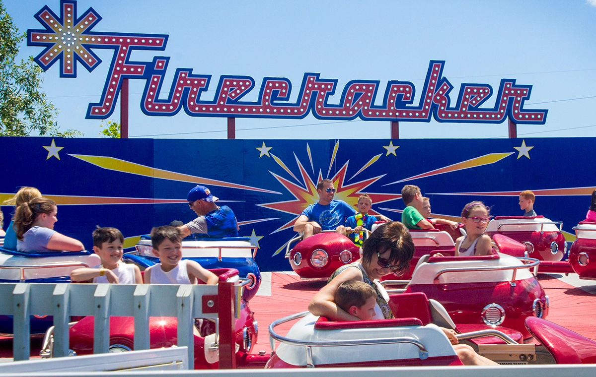 Firecracker at Holiday World & Splashin' Safari in Santa Claus, Indiana.