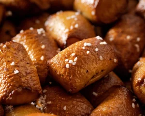 Gluten-Free Pretzel Bites available at George's Gluten-Free Pizza & Snacks.