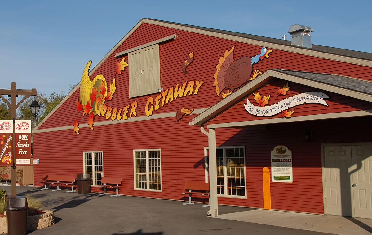 Gobbler Getaway at Holiday World & Splashin' Safari in Santa Claus, Indiana.