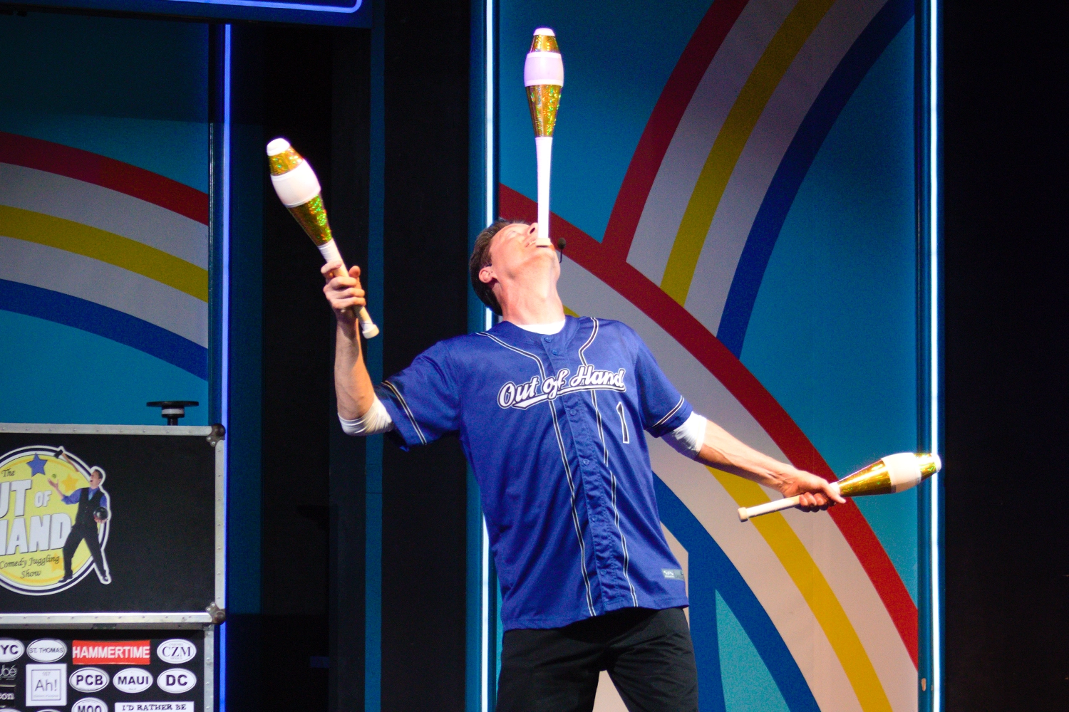 Out of Hand Comedy Juggling Show at Holiday World