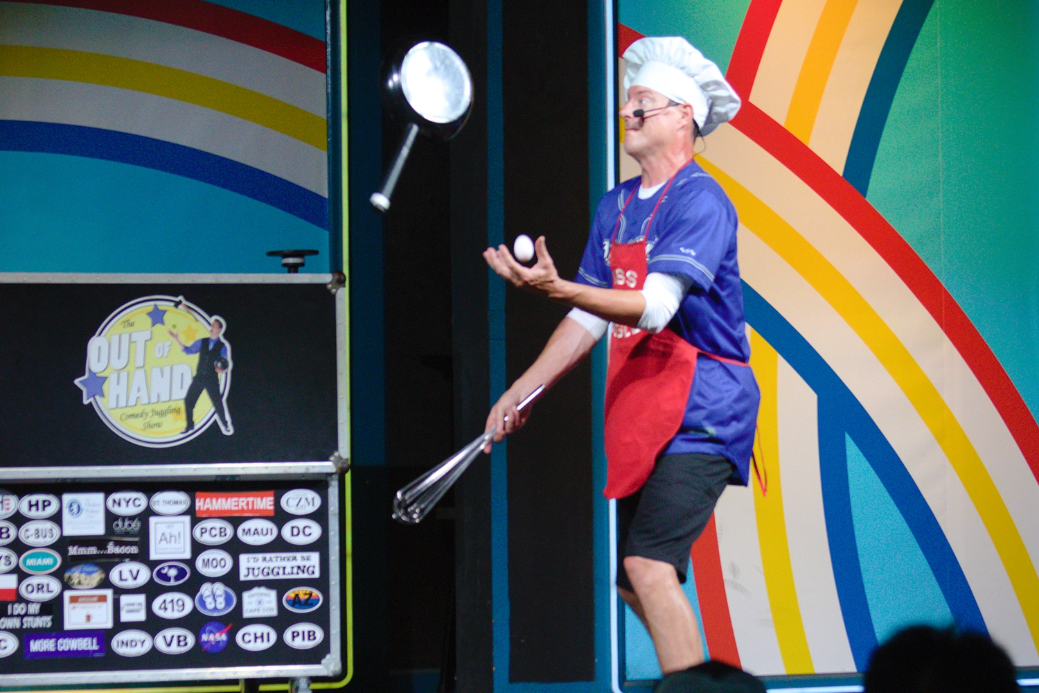 Out of Hand Comedy Juggling Show at Holiday World