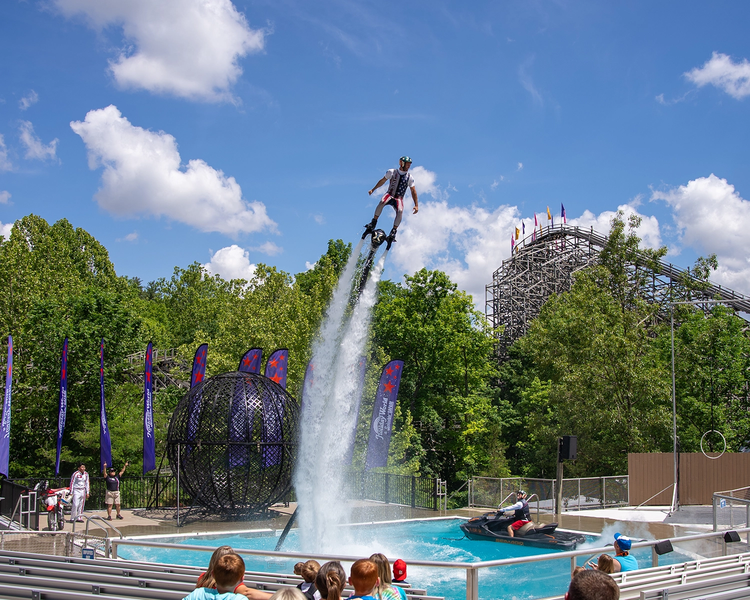 Nerveless Nocks - Performing at Holiday World & Splashin' Safari during Summer, 2025